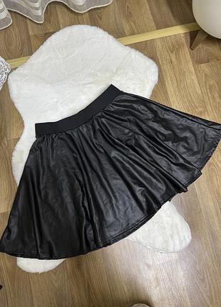 Жіноча спідниця еко шкіра 🖤