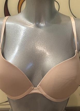 Гарний, базовий, бюстгальтер, в тілесному кольорі, від бренду: h&m