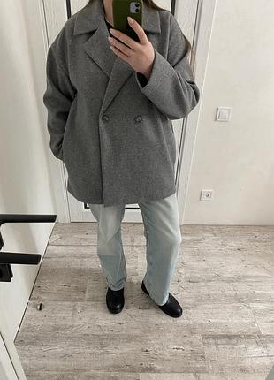 Новое тонкое легкое пальто 52-54 р zara