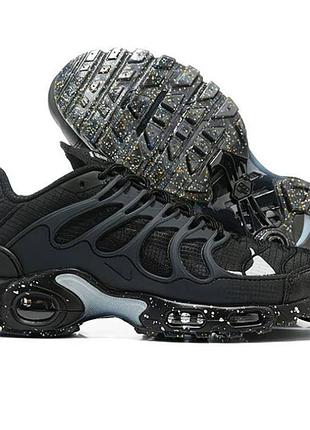 Стильные мужские кроссовки nike air max plus (tn) black speckle