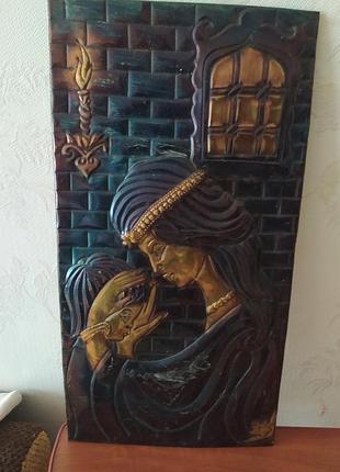 Чеканка картина