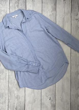 Трендовая женская голубая рубашка next m/l (38/40)