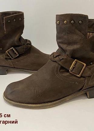 Шкіряні черевики 39 р