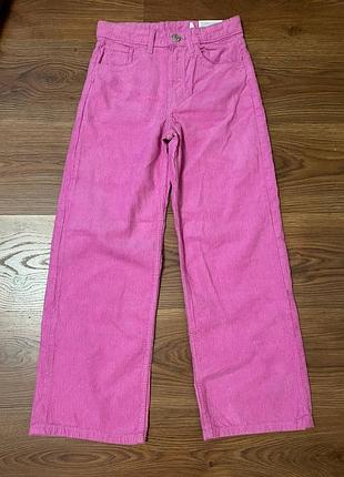 Вельветовые брюки для девочки