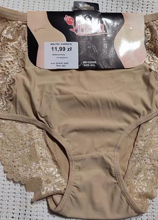 Жіночі труси з мереживом xxl xxxl розмір