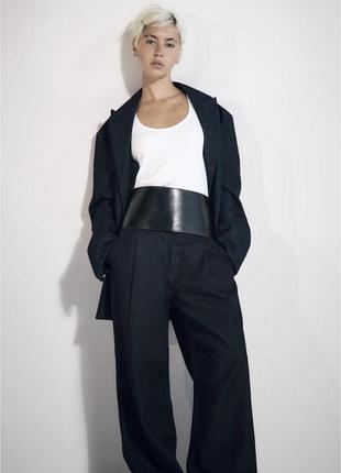 Стильні жіночі джинси/штани/брюки із защіпами від улюбленого іспанського бренду zara.