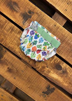 Детский многоразовый памперс (подгузник) с принтом totsbots (тотсботс onesize идеал оригинал разноцветный)