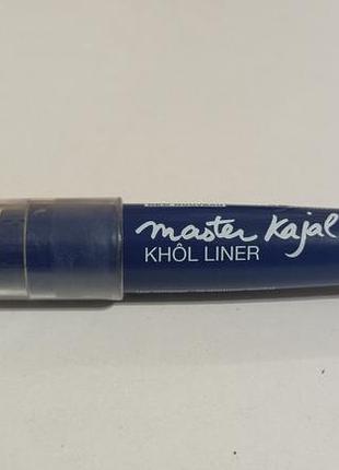 Олівець для очей maybelline master kajal khôl liner. синій.