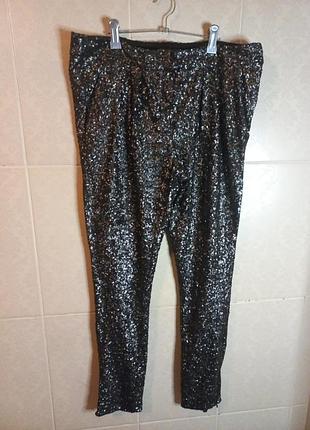 Лосины, брюки в пайетку