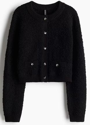 Кардиган з вмістом вовни з акцентними гудзиками