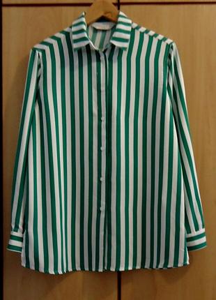 Cупер брендова сорочка блуза блузка віскоза р. 44-46