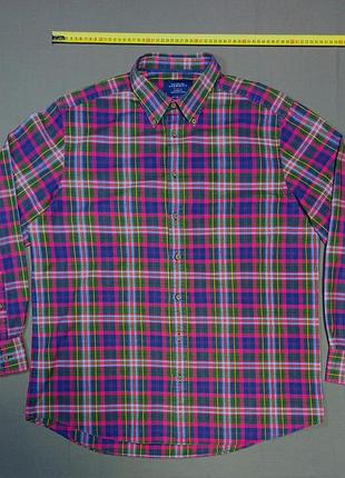 Комір 43 см  charles tyrwhitt  size  l     картата   сорочка  classic fit 100% cotton