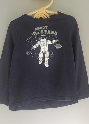 Лонгслів, реглан, кофта для хлопчика 4-5 років
