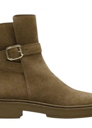 Ботинки зимние замш