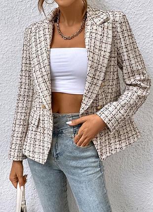 Твідовий блейзер піджак