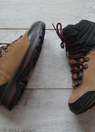 Женские ботинки forclaz оригинал 38р 24см для походов гор кожаные трекинговые зимние goretex