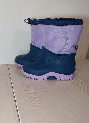 Зимние сапоги на девочку 23 р