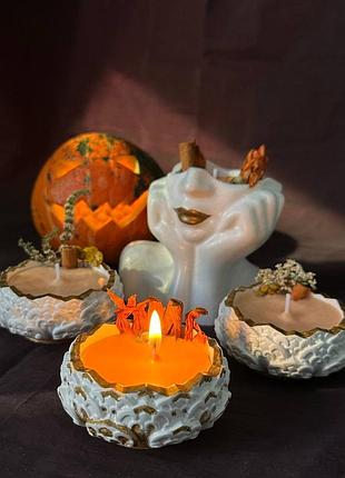 Коллекція аромасвічок помаранчеві новинка