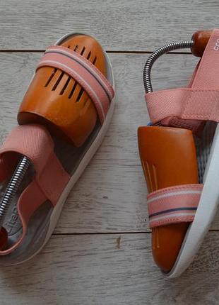 Женские сандали тапочки кроксы crocs оригинал 37р 23.5 см очень лёгкие