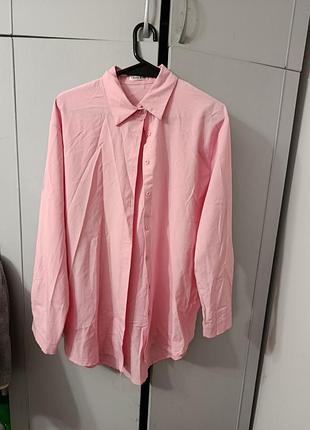 Розовая блуза