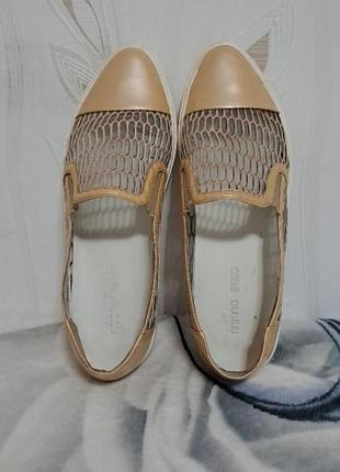 Antonio biacci.  женские туфли  - слипоны.