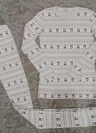 100% шерсть мериноса комплект термобелье шерстяное кофта лосины merino вовна