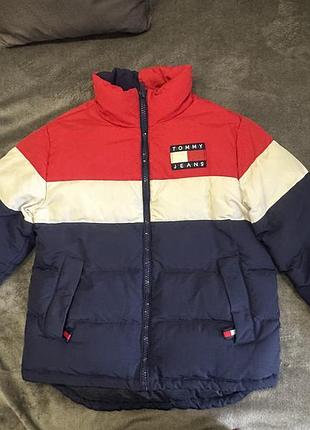 Пуховик tommy jeans