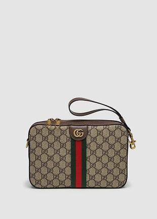 Сумка гуччи ophidia medium crossbody bag beige