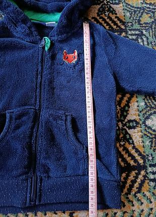 Кофта плющ ведмедик