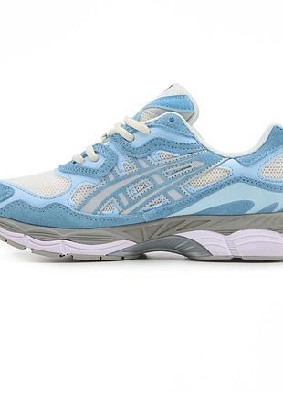 Asics gel-nyc cream arctic sky 2