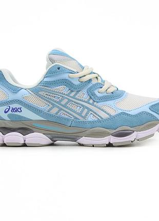 Asics gel-nyc cream arctic sky 3