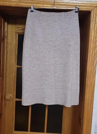 Шерстяная теплая юбка