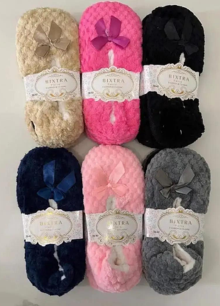 Теплі домашні тапочки