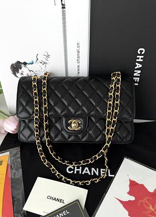 Сумка 2.55 в зернистій шкірі , в ромбоподібній прострочці ch