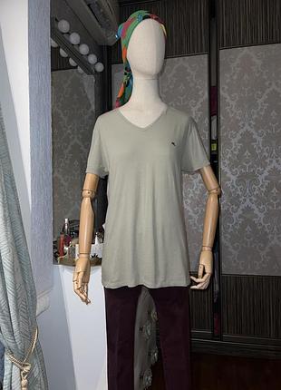 Бавовняна хакі футболка etro