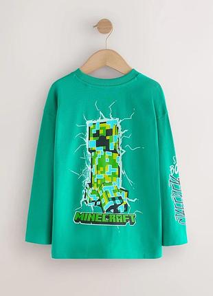 Кофта лонгслів майнкрафт на хлопчика