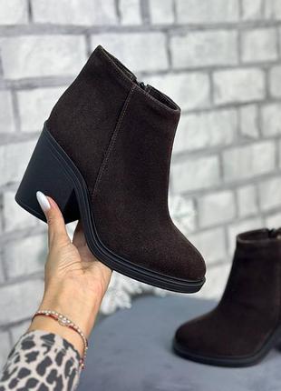 Натуральная кожа замша все размеры ботинки