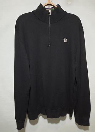 1/3 зп кофта с молнией paul smith из органического хлопка бирка xxl