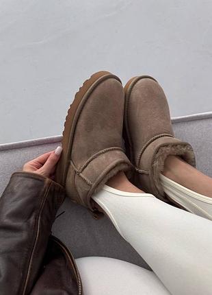 Угги угги угг угг угг ultra mini antilope khaki premium