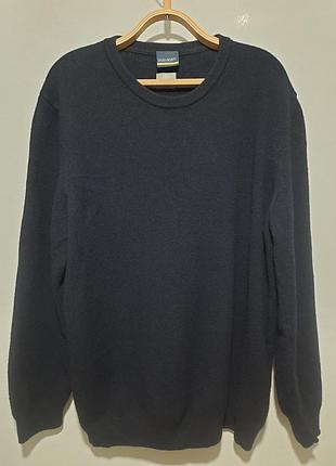 М'який вовняний светр lyle & scott з вовни ягня lambswool xxl великий розмір
