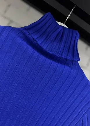 Гольф-водолазка в рубчик жіноча monte cervino електрик (12345685)