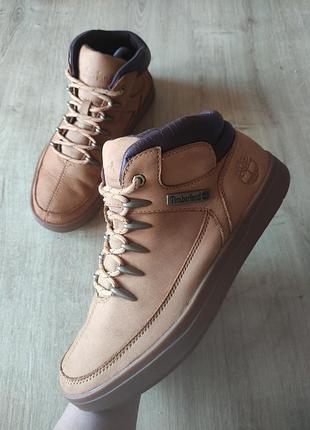 Стильные мужские кожаные ботинки timberland, оригинал, р.41