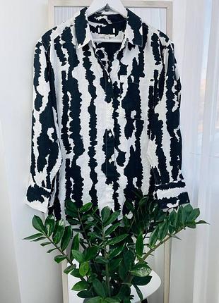 Європа🇪🇺 m&s. фірмова лляна сорочка