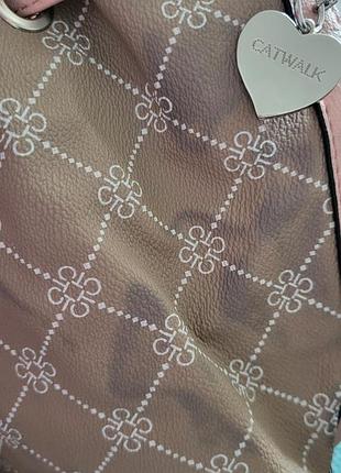 Сумка бежево-пудрова 7