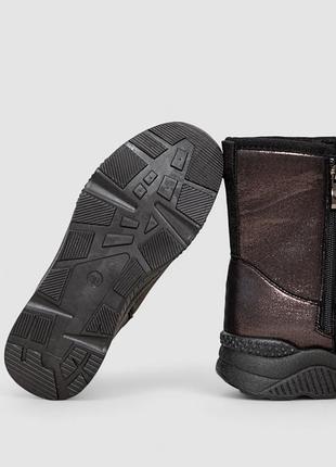 Угги женские с искусственным мехом внутри, цвет коричневый, 131r7410