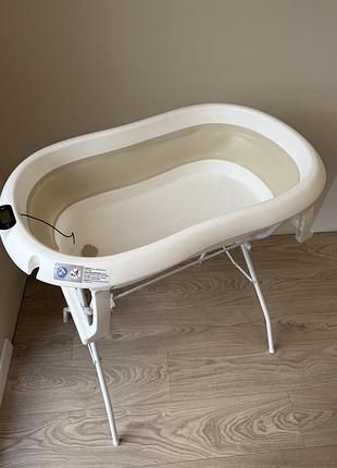 Дитяча ванночка складна з підставкою