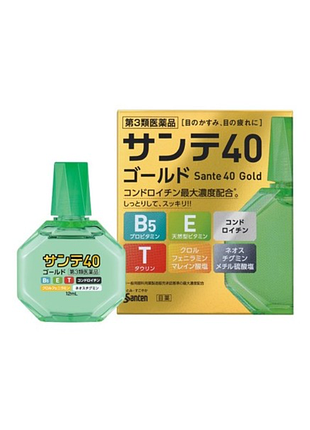 Santen 40 gold капли 12 мл