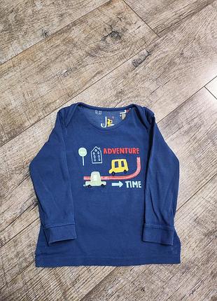 Реглан, кофта хлопковая, mothercare, р. 92-98, 2-3 года