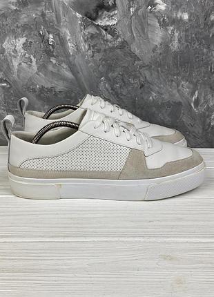 Кожанные кроссовки calvin klein 42.5/27 см