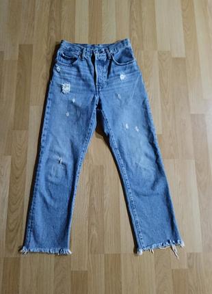 Джинсы женские levi's, легендарные 501